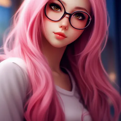 Девушка с розовыми волосами | Розовые волосы, Волосы