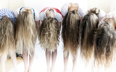 Картинки девушек с длинными волосами - 68 фото