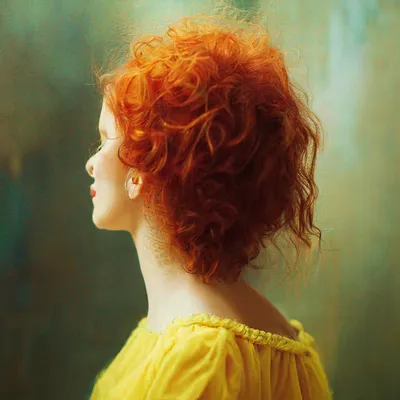 Рыжие волосы со спины (40 лучших фото)