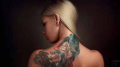 Женские татуировки на спине | Master Tattoo | Дзен