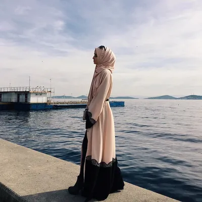 Мусульманка на море - 70 фото