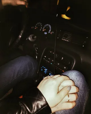 Пара в машине ночью - 77 фото
