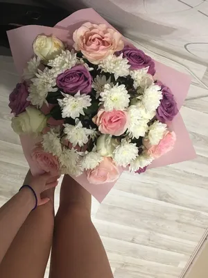 Цветы, розы, девушка, квіти, дівчина | Flower aesthetic, Flowers bouquet,  Bouquet