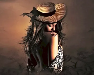 Картина по номерам Девушка в шляпе 40х50 см - купить с доставкой по  выгодным ценам в интернет-магазине OZON (406358697)