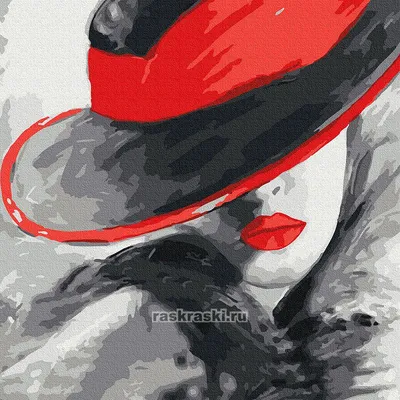 Девушка в шляпе» картина Ганеева Линара маслом на холсте — заказать на  