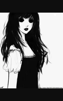 Лицо девушки с чёрными волосами …» — создано в Шедевруме