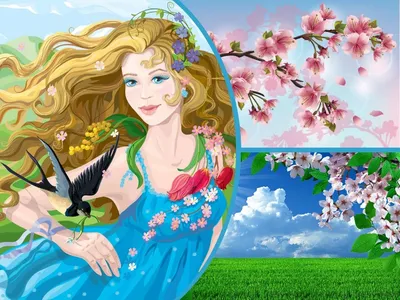 Картина по номерам Девушка весна (Brushme GX32687) купить недорого.