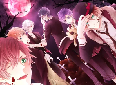 Обои Аниме Diabolik Lovers, обои для рабочего стола, фотографии аниме,  diabolik lovers, дьявольские, возлюбленные Обои для рабочего стола, скачать  обои картинки заставки на рабочий стол.