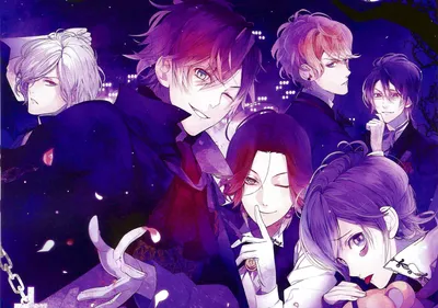 Обои аниме, арт, парень, Diabolik Lovers, Дьявольские возлюбленные картинки  на рабочий стол, раздел сэйнэн - скачать