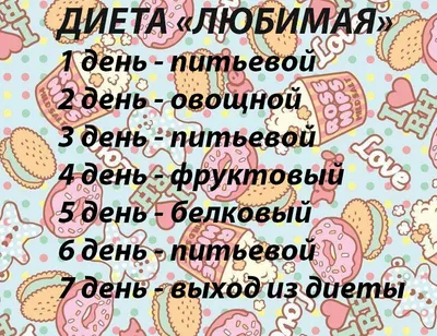 Надоело быть толстой! Сажусь на диету "Любимая". | Худею к лету 2022 | Дзен