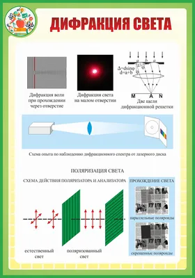 Интерференция и дифракция света