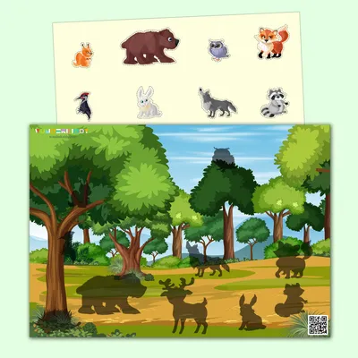 милые дикие животные в лесу Иллюстрация вектора - иллюстрации насчитывающей  жираф, вышесказанного: 249844110