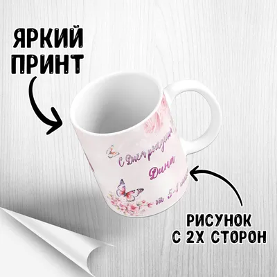 Открытка с именем Дина С днем рождения. Открытки на каждый день с именами и  пожеланиями.