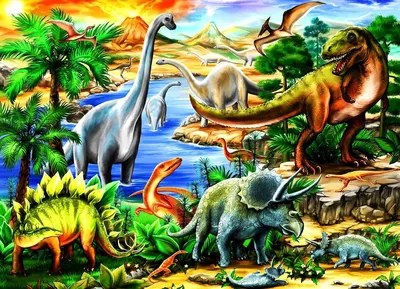 Динозавры  для детей картинки