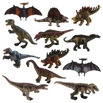 Фигурка «Динозавр» малая, 12 видов в ассортименте купить в Москве - цена  150 руб. в интернет-магазине 
