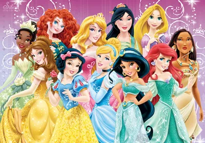 Disney princesses. Диснеевские принцессы. | Диснеевские принцессы, Принцессы