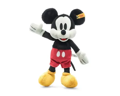 Мягкая игрушка Steiff Soft Cuddly Friends Disney Originals Mickey Mouse  (Штайф Мягкие милые друзья Диснея, Микки Маус 31 см)