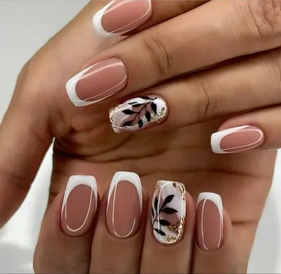 Френч с рисунком 2019: 100+ фото новинок, тенденций и трендов | Trendy nail  design, Best nail art designs, Manicure