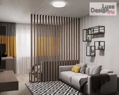 Дизайн интерьера и ремонт однокомнатной квартиры в Алматы ✔️ Фото  интерьеров квартир