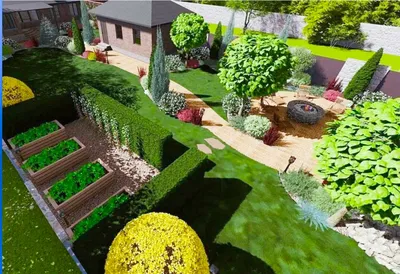 Садовый ландшафтный дизайн: преображаем дачный участок