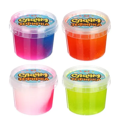 Слайм Smile Slime Синий Neon Time, 150 мл по цене 115 руб