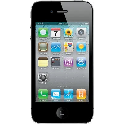 Apple iPhone 4s 8GB Cell Phone (Unlocked) Black IPHONE 4S BLK - Best Buy