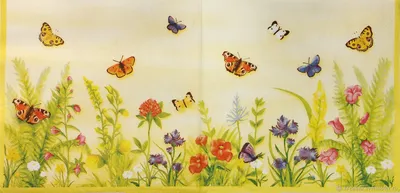 Бабочки декоративные, перьевые, 7 см, 1 шт. – купить в Казани | «С  Нежностью»