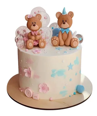 А ПО ПРОГНОЗУ СНОВА ОБЛАЧНОСТЬ... И НАШЕСТВИЕ ЕДИНОРОГОВ 😉😊 ⠀ Да... Эти  милые создания не … | 1st birthday cake for girls, 1st birthday cakes, Baby  birthday cakes