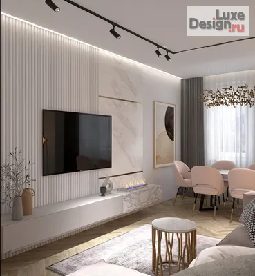 Дизайн интерьера гостиной "Квартира в современном стиле для семьи с  ребенком" | Портал Люкс-Дизайн.RU
