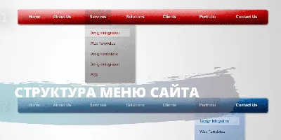Как создать меню для сайта- Урок HTML5 #2 - YouTube