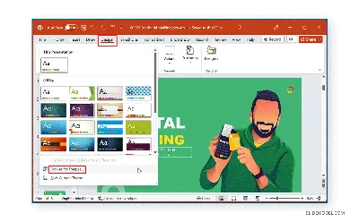 Using Multiple Design Themes in PowerPoint