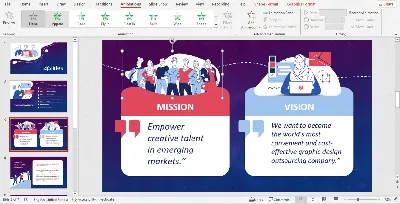 How to make a collage on PowerPoint