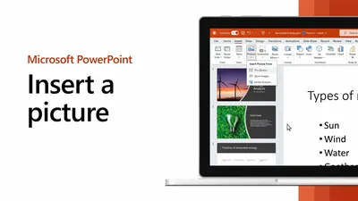 Insert a picture placeholder in PowerPoint