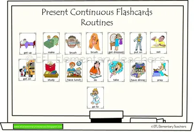 Past / Present Continuous ESL EFL Speaking and Writing Activity Worksheets  | Made By Teachers