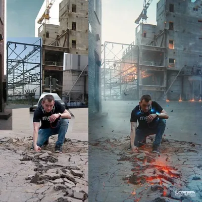 Фантастически красивые работы: До и после фотошопа (21 фото)