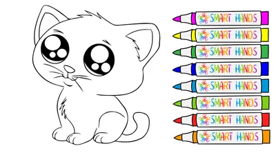 Раскраски «Животные» - «Коты в саду» | Раскраски с животными, Раскраски,  Детские раскраски