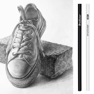 12 шт. черно-белые цветные карандаши для рисования, перманентные цветные  карандаши для рисования, товары для творчества, деревянные карандаши на  масляной основе | AliExpress