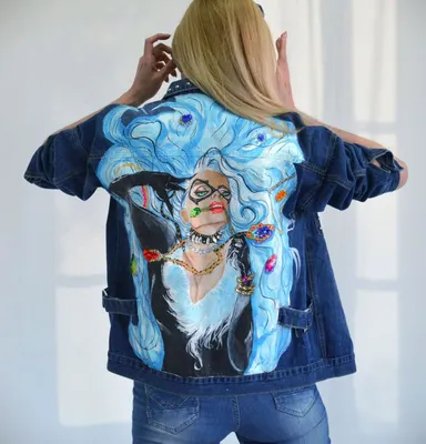 Denim Jacket Painting. Denim Jacket Painting. Painting of clothes. Painting  on denim jacket. - YouTube