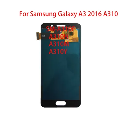 Оригинальный ЖК-экран для Samsung Galaxy A3 2016 2017, ЖК-дисплей для  Samsung A310 A320, сенсорный экран, ЖК-дигитайзер в сборе | AliExpress