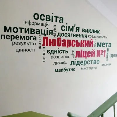 Стенд-візитка школи "Від успіху в навчанні до успіху в житті" (арт.815) |  Elitclass