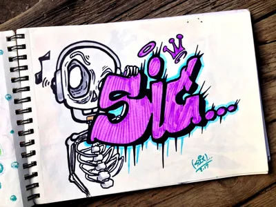 sketch by fiiiinee | Graffiti drawing, Graffiti lettering, Graffiti