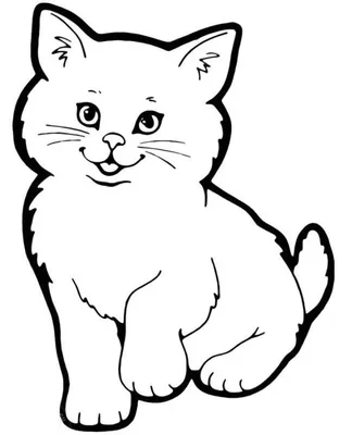 Кошек для срисовки - картинки и фото 