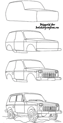 Рисунки машины будущего для срисовки (70 фото) • Прикольные картинки и  позитив