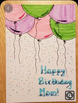Картинки на день рождения для срисовки