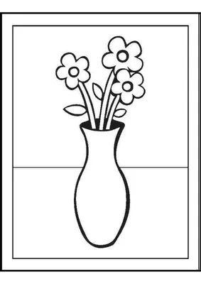 Рисунки цветов в вазе (35 фото) • Прикольные картинки и позитив