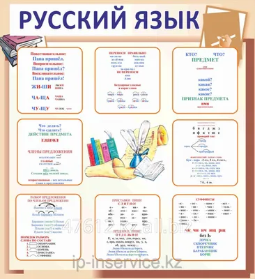 Информационный материал для стенда "Я люблю русский язык!" (для листа А3)
