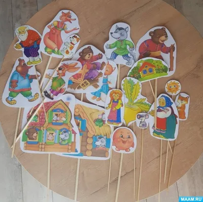 Chantalanta : Кукольный театр на палочках своими руками