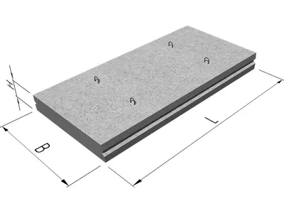 ВП 19-6 (Плиты перекрытия камер ВП) — ПроЖБИ