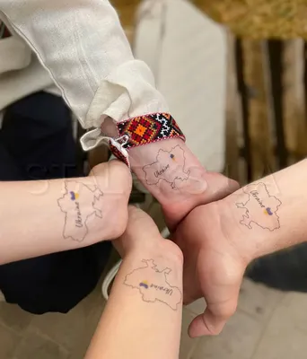 Tattooshka - Временное тату "Двойной пион": купить по лучшей цене в Украине  | 