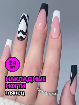 Маникюр на длинных ногтях - примеры работ мастеров Tiffany Nails